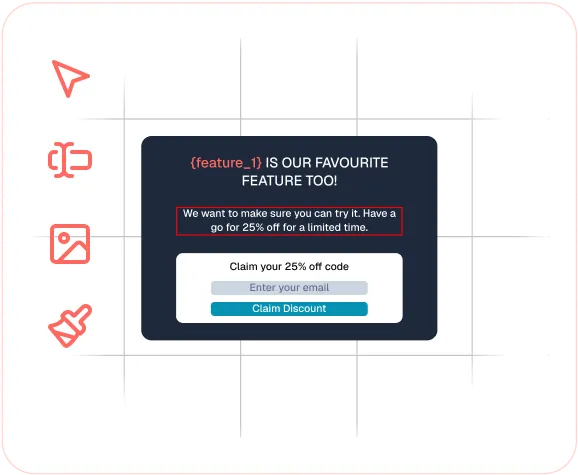Design the modal